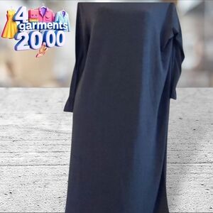 Zenana premium charcoal gray tunic/dress size 3X